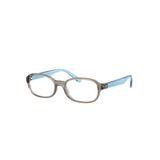 Gọng kính trẻ em Rayban Junior RY1904 7535 - Xám trong suốt – góc nghiêng 3/4