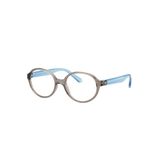 Gọng kính trẻ em Rayban Junior RY1905 7535 - Xám trong suốt – góc nghiêng 3/4