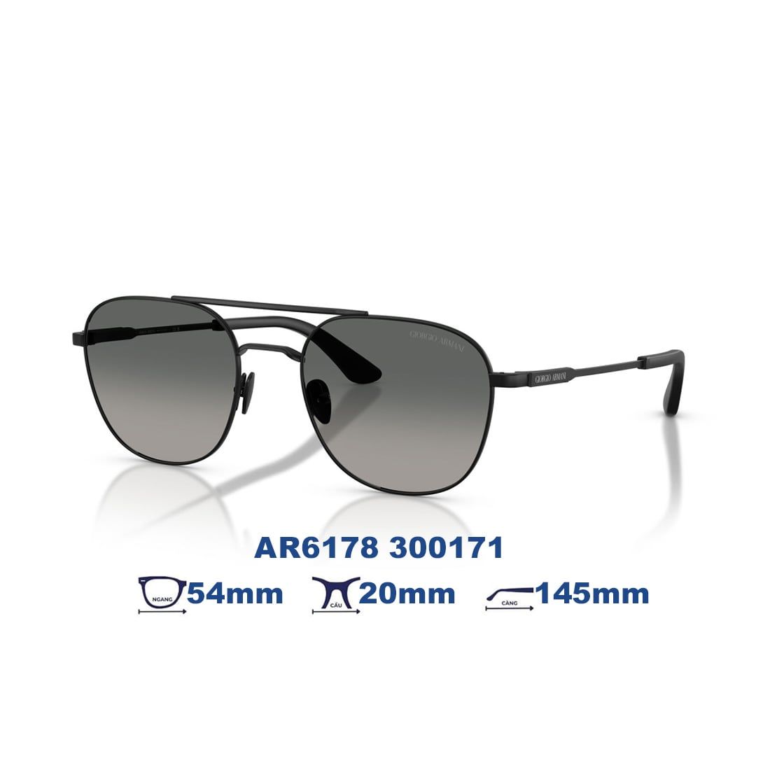  Kính mát Giorgio Armani AR6178 300171 