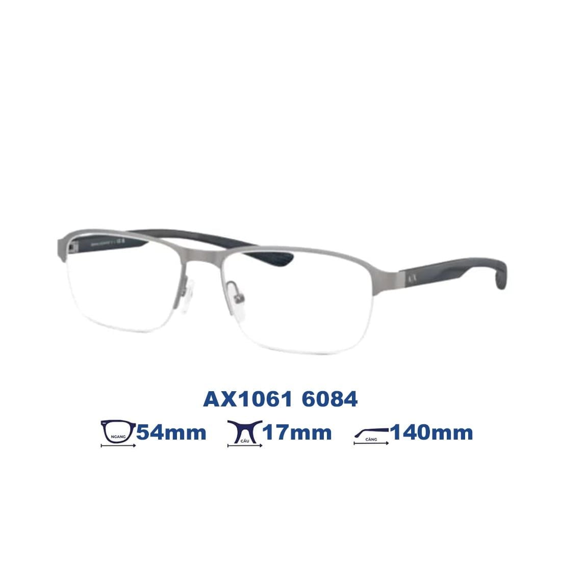  Gọng kính Armani Exchange AX1061 6084 