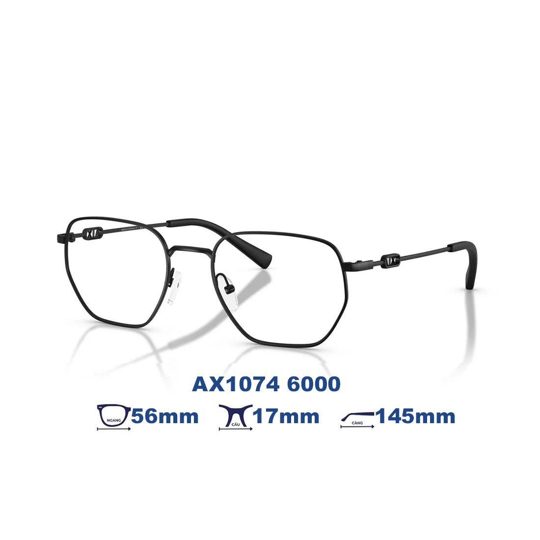  Gọng kính Armani Exchange AX1074 6000 