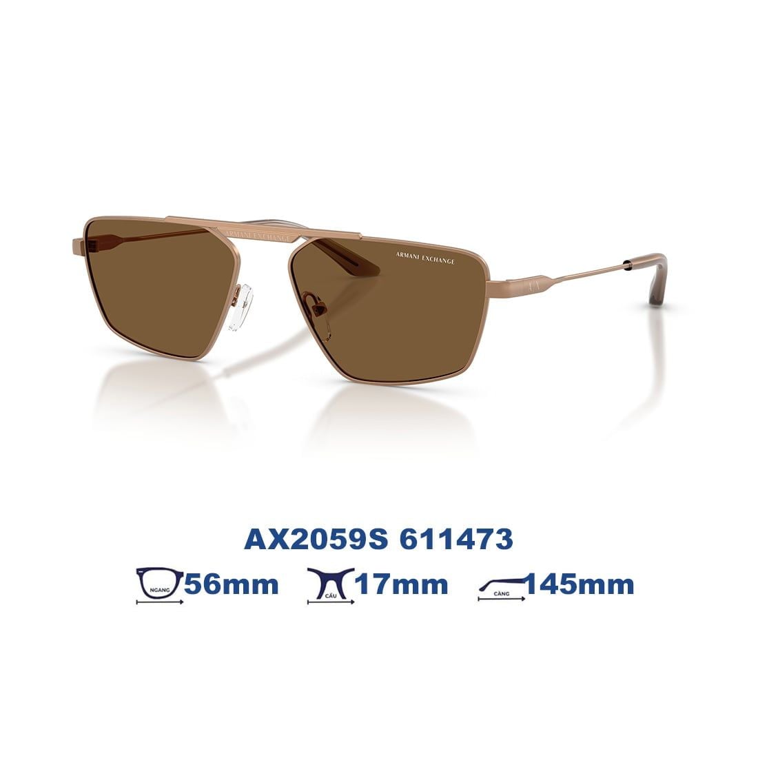 Kính mát Armani Exchange AX2059S 611473