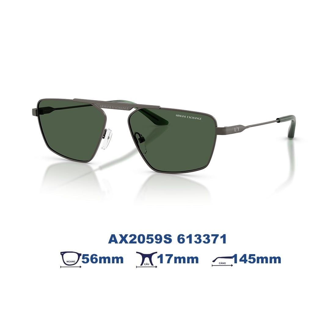 Kính mát Armani Exchange AX2059S 613371