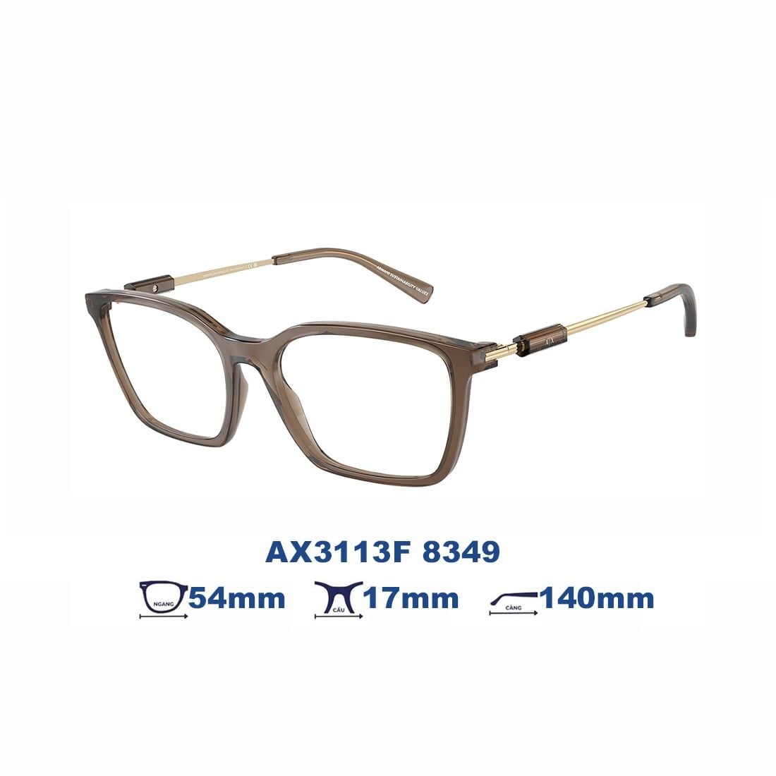  Gọng kính Armani Exchange AX3113F 8349 