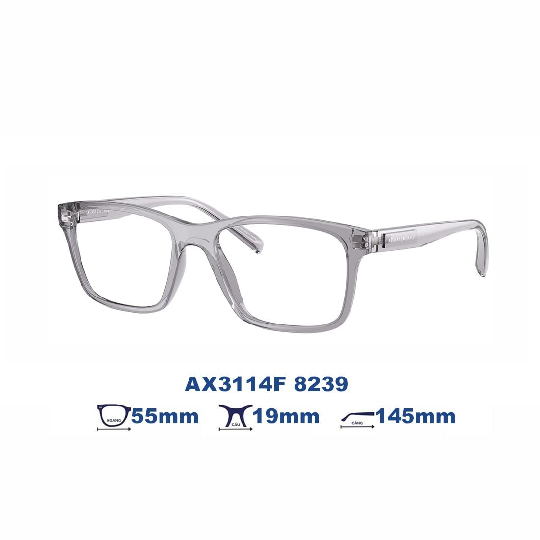  Gọng kính Armani Exchange AX3114F 8239 
