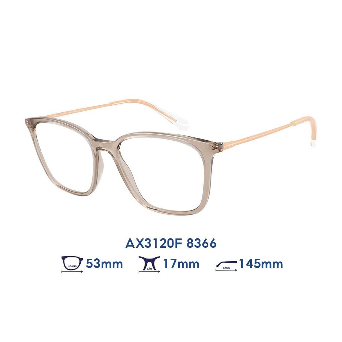  Gọng kính Armani Exchange AX3120F 8366 
