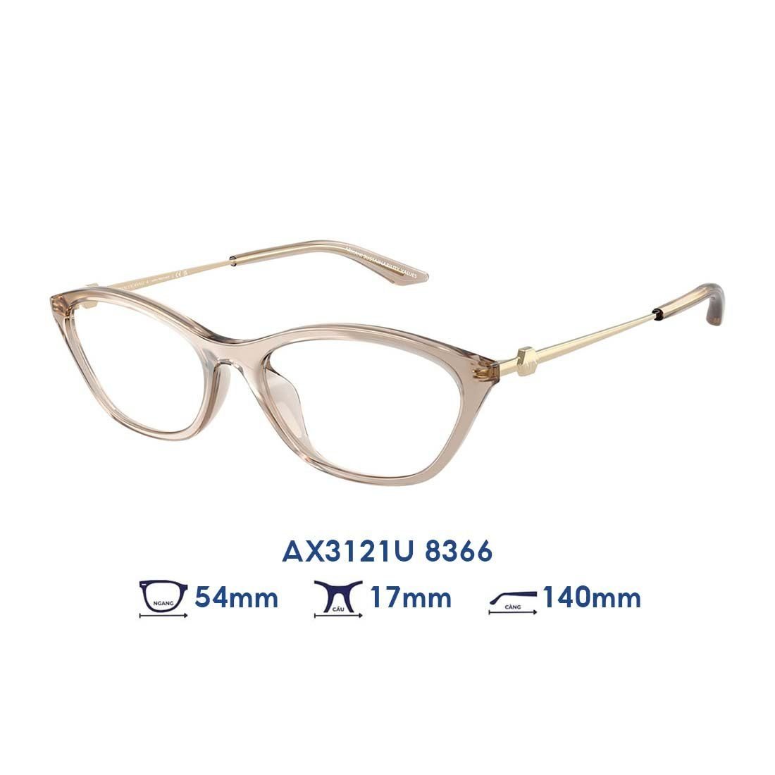  Gọng kính Armani Exchange AX3121U 8366 