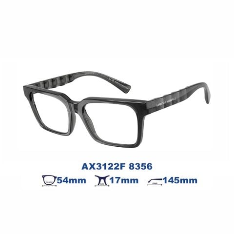 Gọng kính Armani Exchange AX3122F 8356