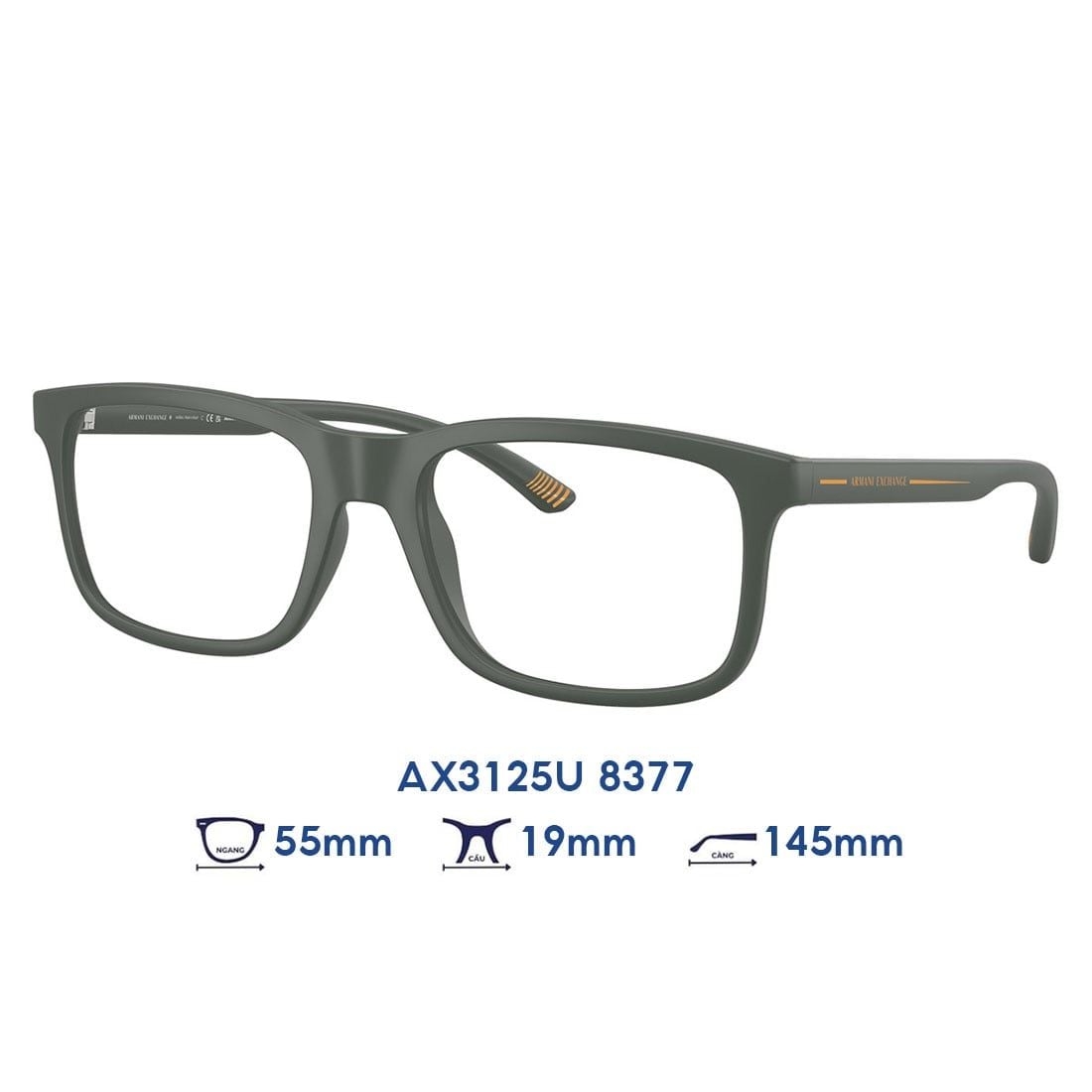 Gọng kính Armani Exchange AX3125U 8377