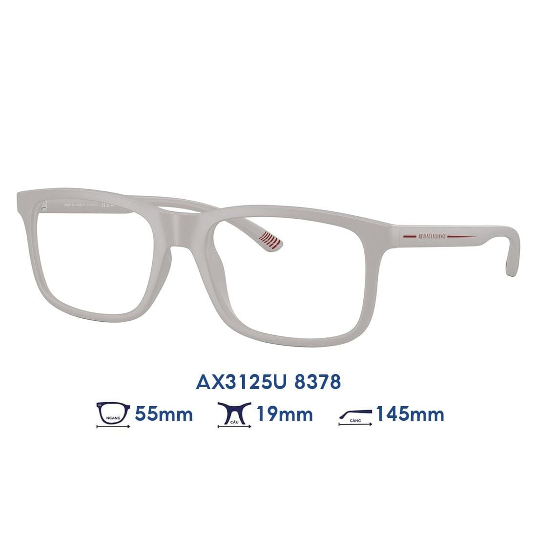 Gọng kính Armani Exchange AX3125U 8378
