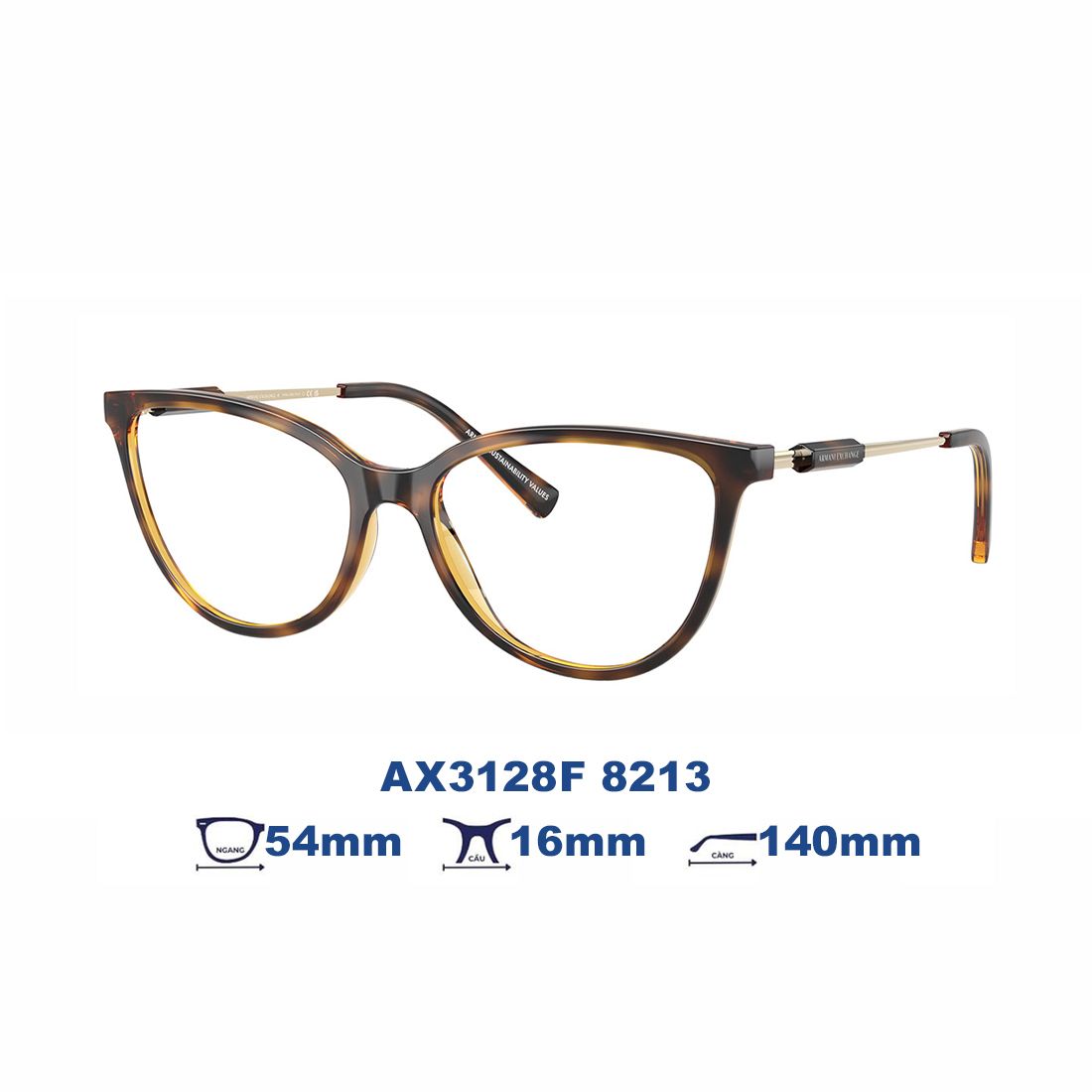  Gọng kính Armani Exchange AX3128F 8213 