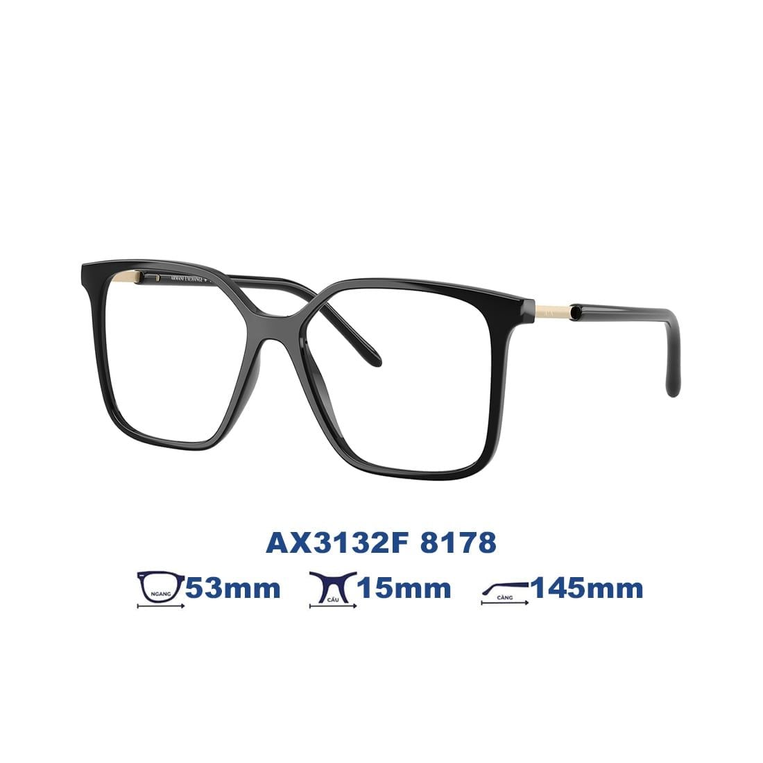  Gọng kính Armani Exchange AX3132F 8178 