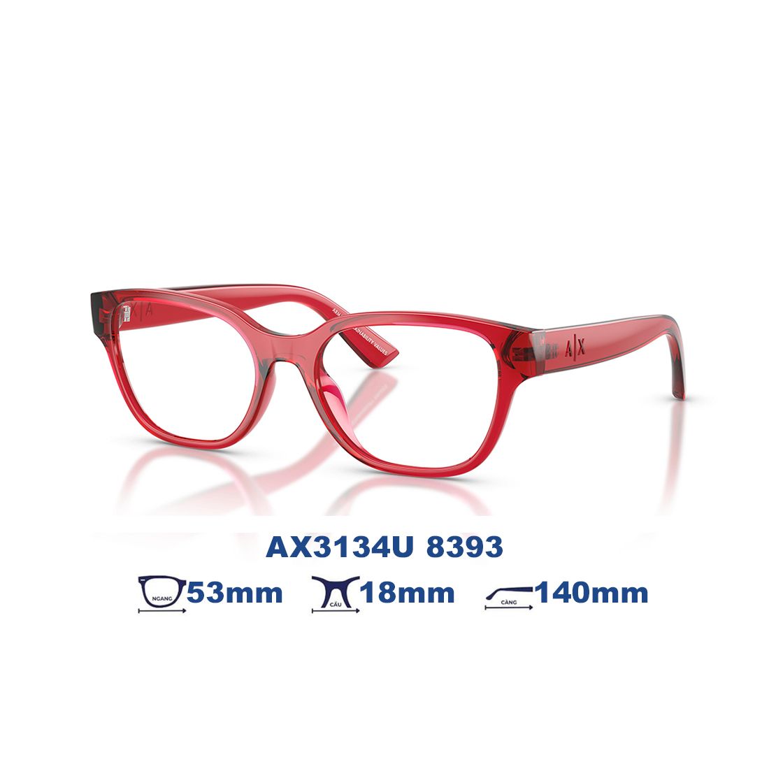  Gọng kính Armani Exchange AX3134U 8393 