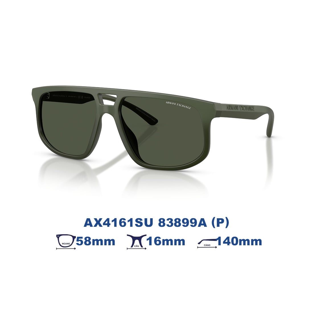  Kính mát Armani Exchange AX4161SU 83899A 
