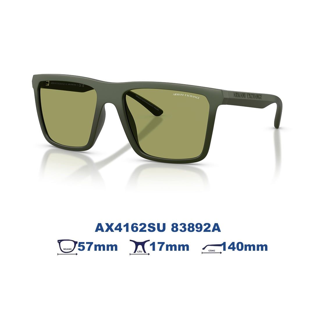  Kính mát Armani Exchange AX4162SU 83892A 