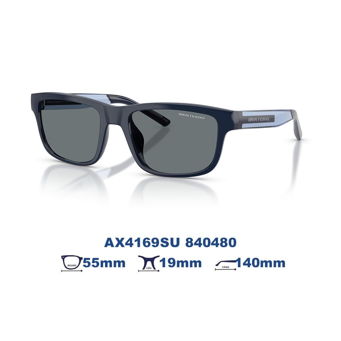 Kính mát Armani Exchange AX4169SU 840480