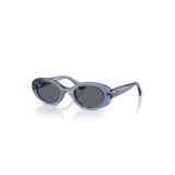 Kính mát trẻ em Rayban Junior RJ9141SF 721681 - Xanh dương trong suốt – góc nghiêng 3/4
