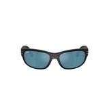 Kính mát trẻ em Rayban Junior RJ9189S 100S55 - Đen mờ – ảnh chính diện trên nền trắng