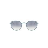 Kính mát trẻ em Rayban Junior RJ9565S 303/7B - Xanh dương nhạt – ảnh chính diện trên nền trắng