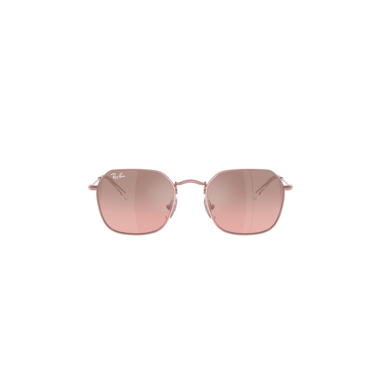 Kính mát trẻ em Rayban Junior RJ9594S 304/7E - Hồng nhạt – ảnh chính diện trên nền trắng