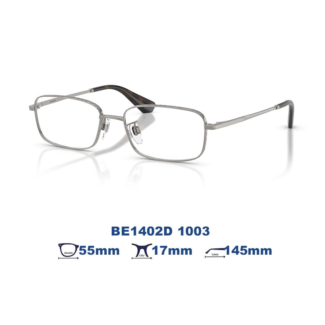  Gọng kính BURBERRY BE1402D 1003 