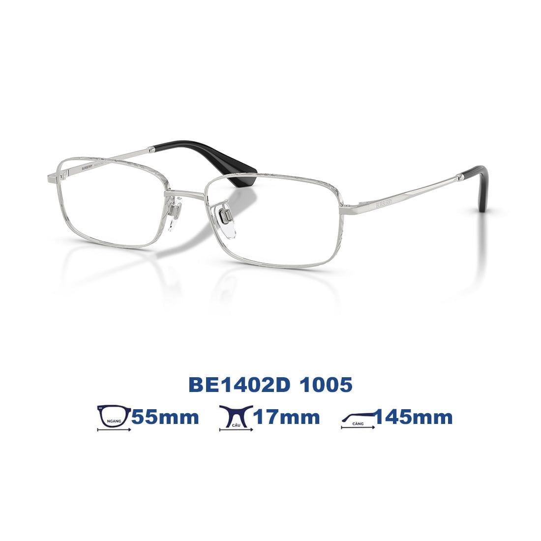  Gọng kính BURBERRY BE1402D 1005 