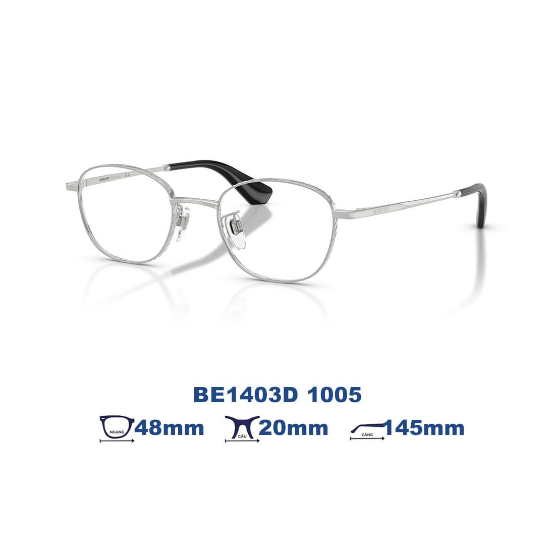  Gọng kính BURBERRY BE1403D 1005 