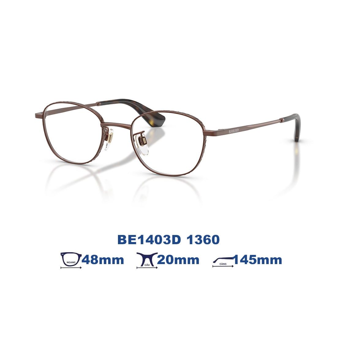  Gọng kính BURBERRY BE1403D 1360 