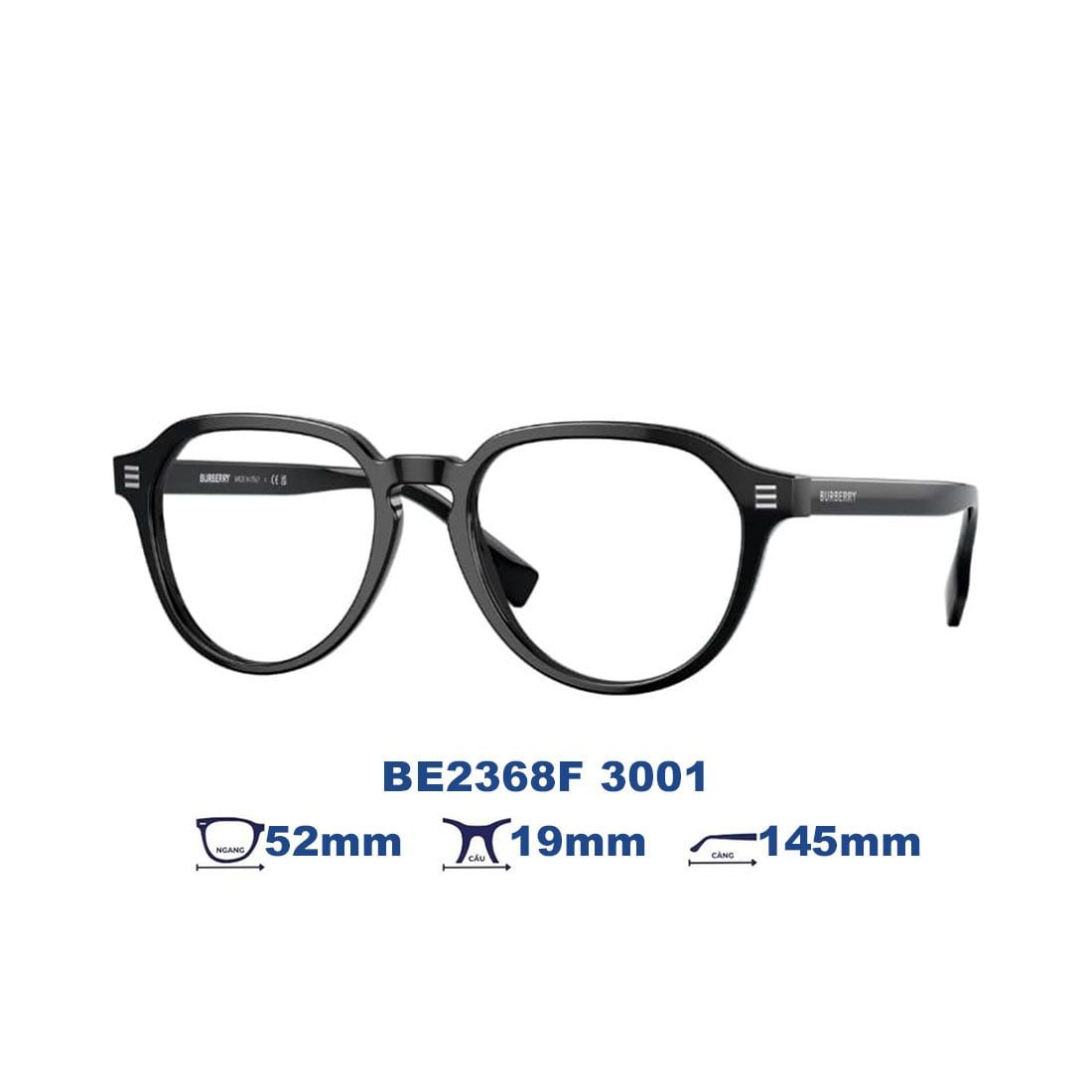  Gọng kính BURBERRY BE2368F 3001 
