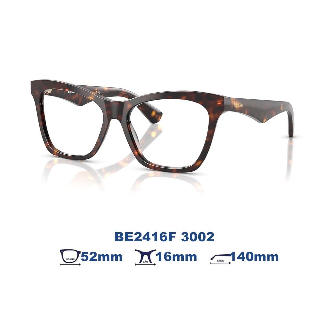 Gọng kính BURBERRY BE2416F 3002