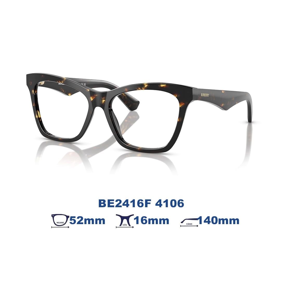 Gọng kính BURBERRY BE2416F 4106