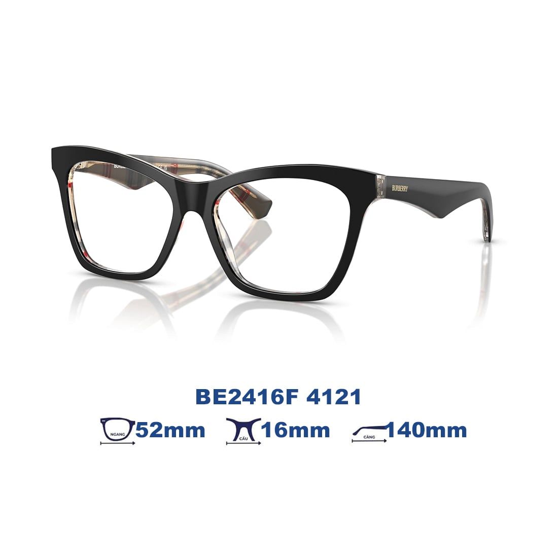 Gọng kính BURBERRY BE2416F 4121