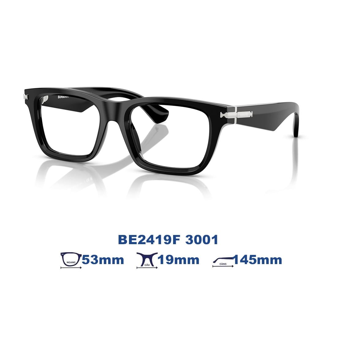 Gọng kính BURBERRY BE2419F 3001