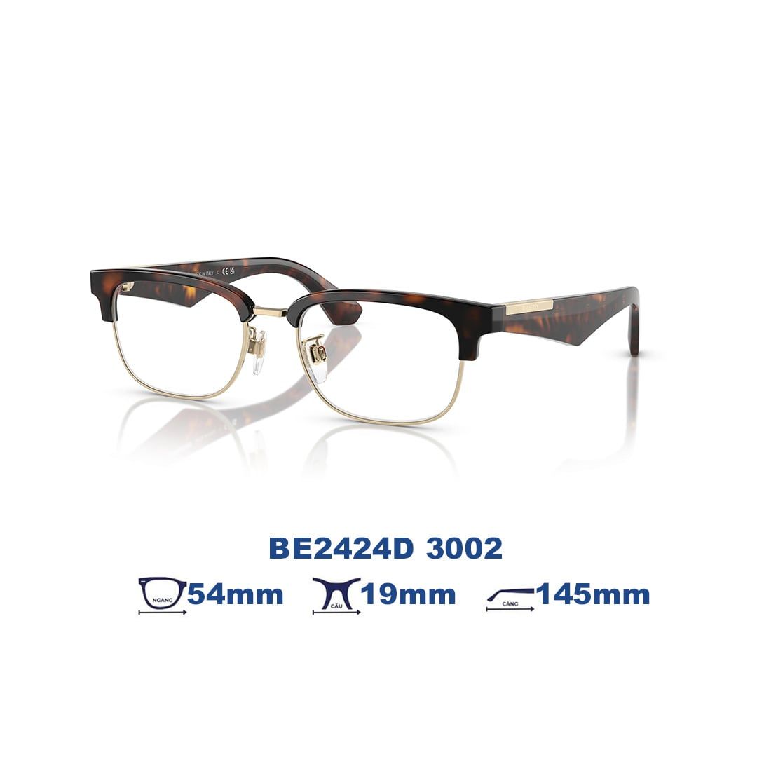  Gọng kính BURBERRY BE2424D 3002 