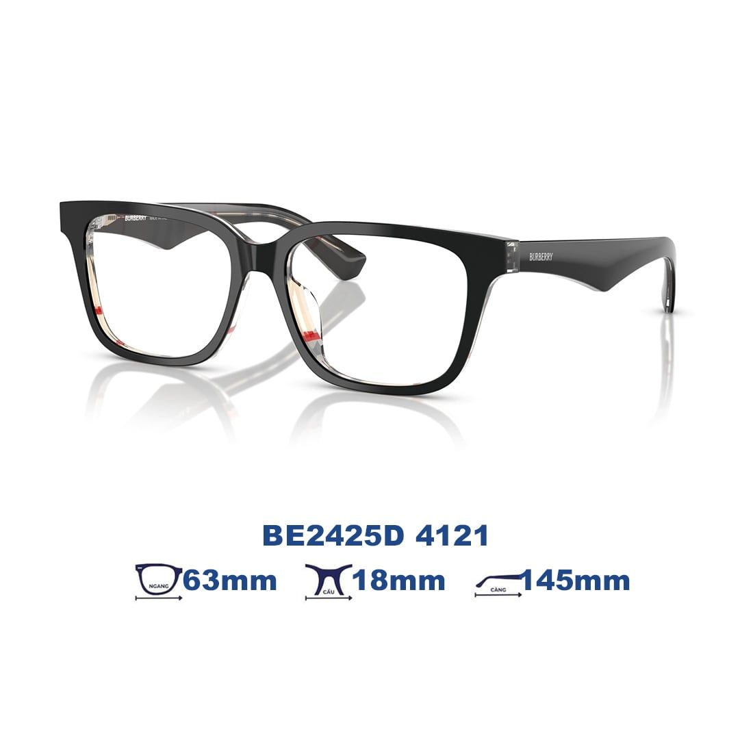 Gọng kính BURBERRY BE2425D 4121