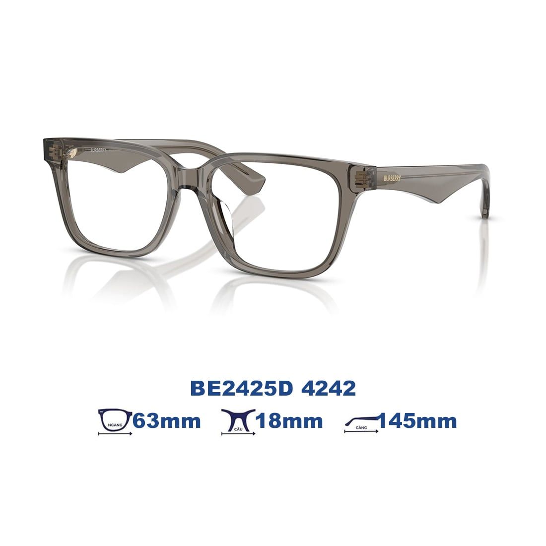Gọng kính BURBERRY BE2425D 4242