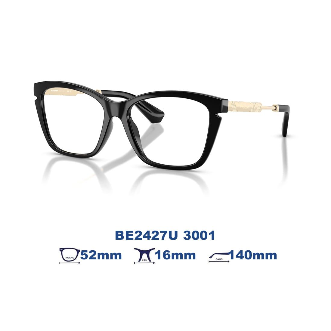 Gọng kính BURBERRY BE2427U 3001