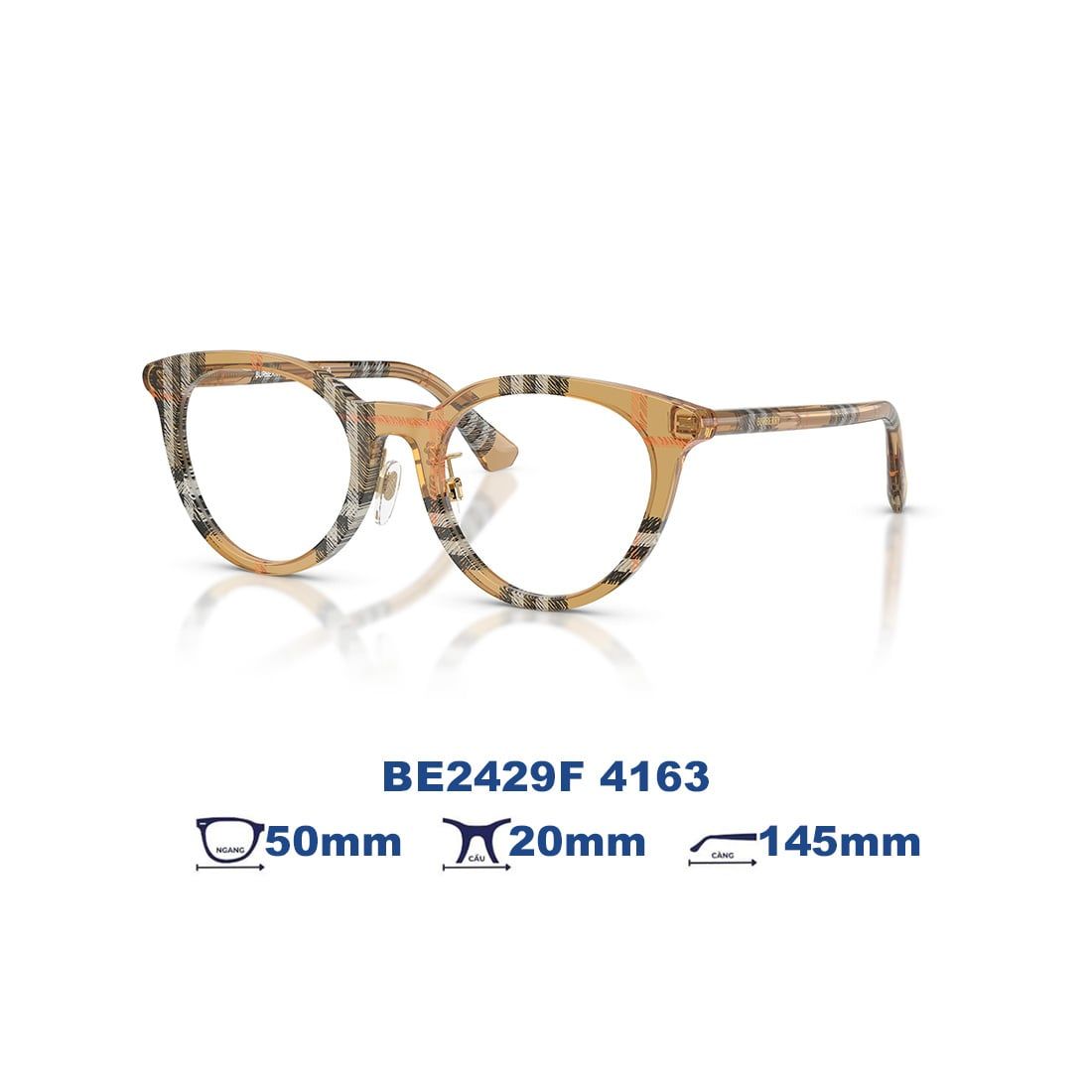  Gọng kính BURBERRY BE2429F 4163 