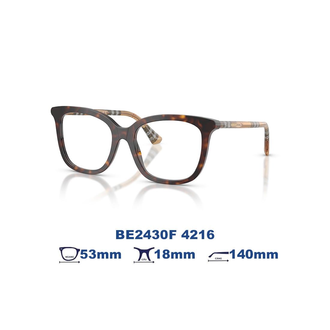 Gọng kính BURBERRY BE2430F 4216 