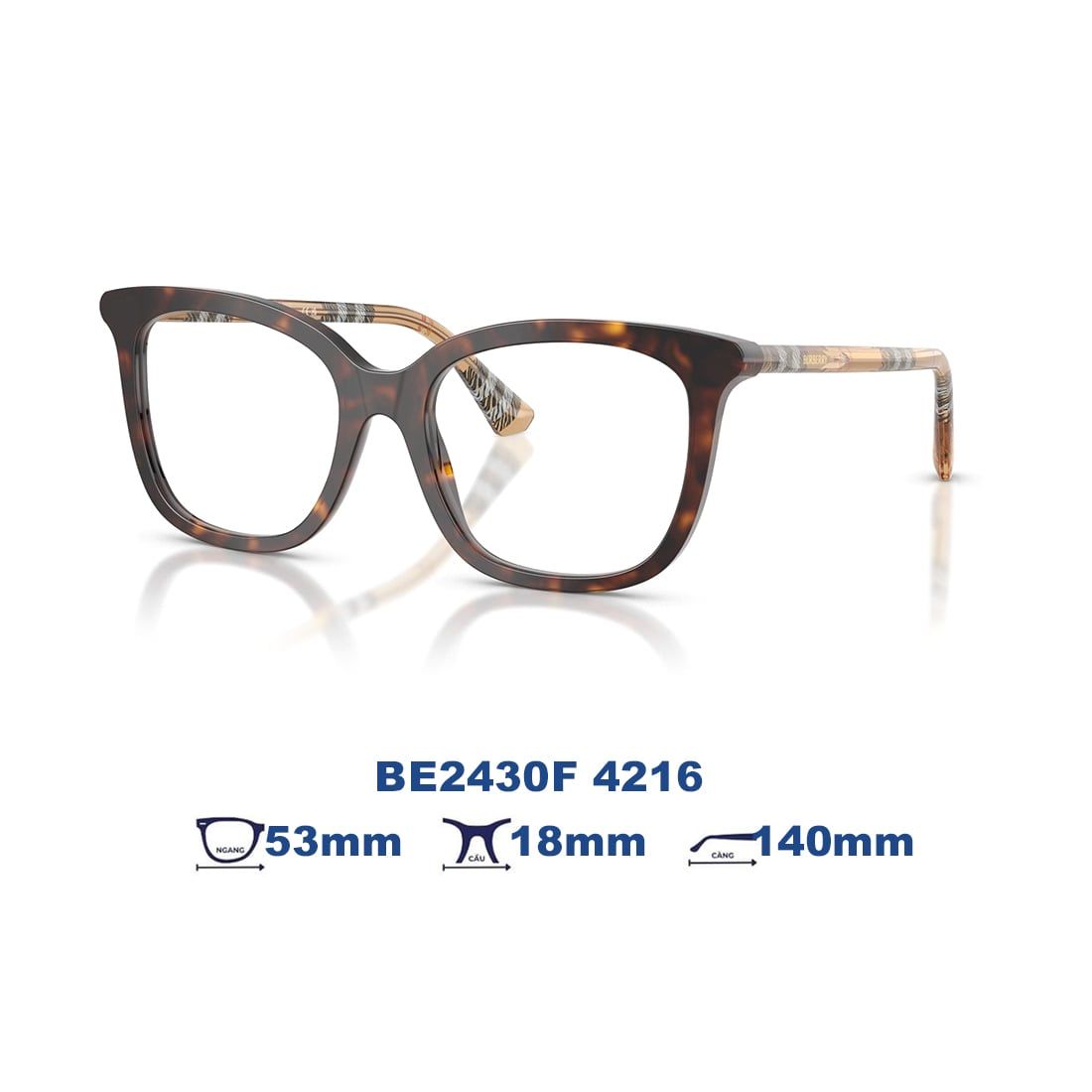 Gọng kính BURBERRY BE2430F 4216