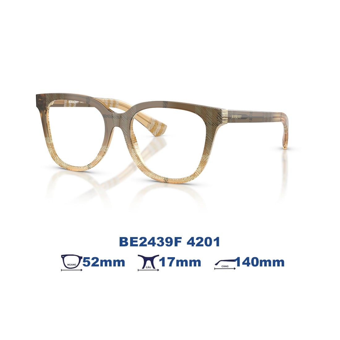  Gọng kính BURBERRY BE2439F 4201 