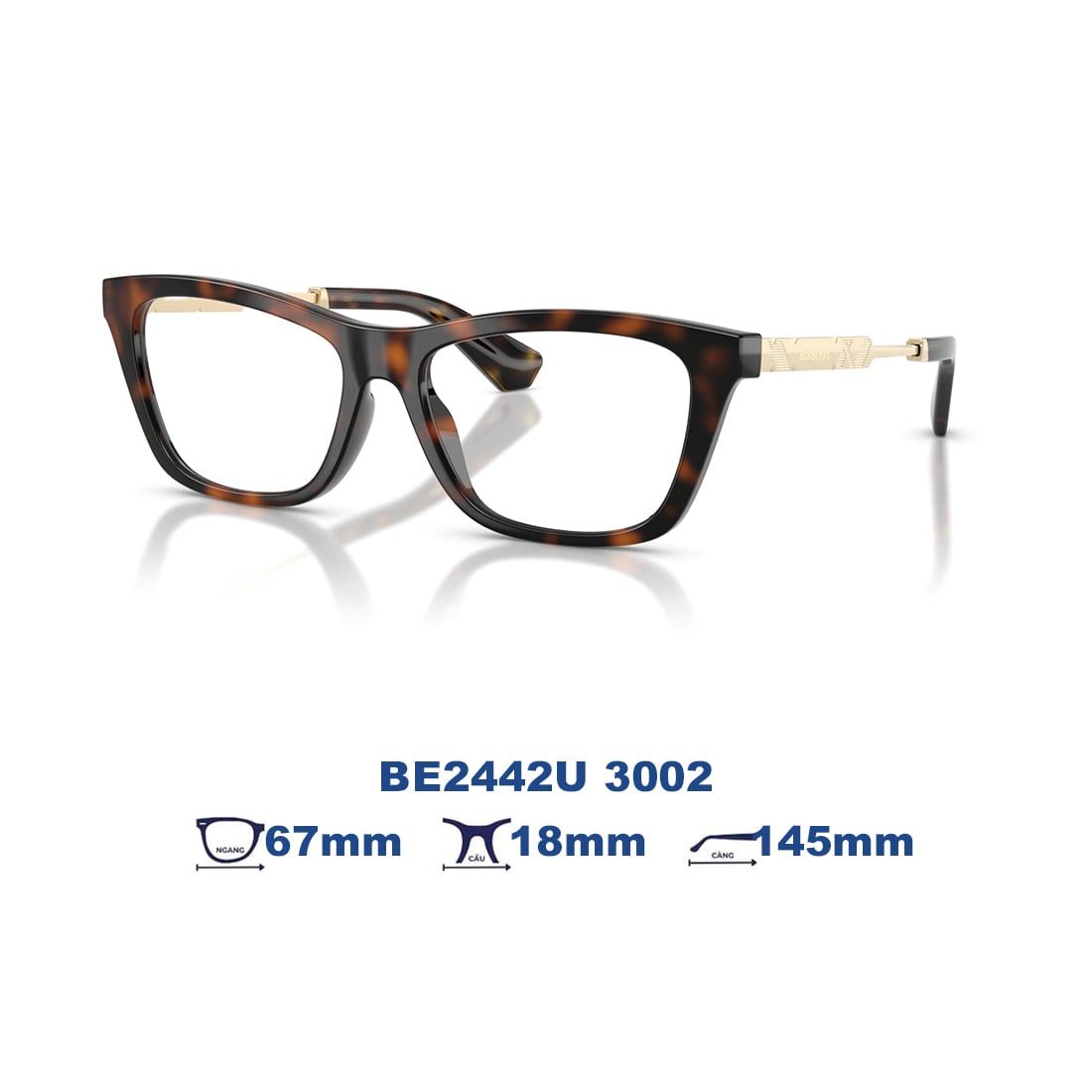Gọng kính BURBERRY BE2442U 3002