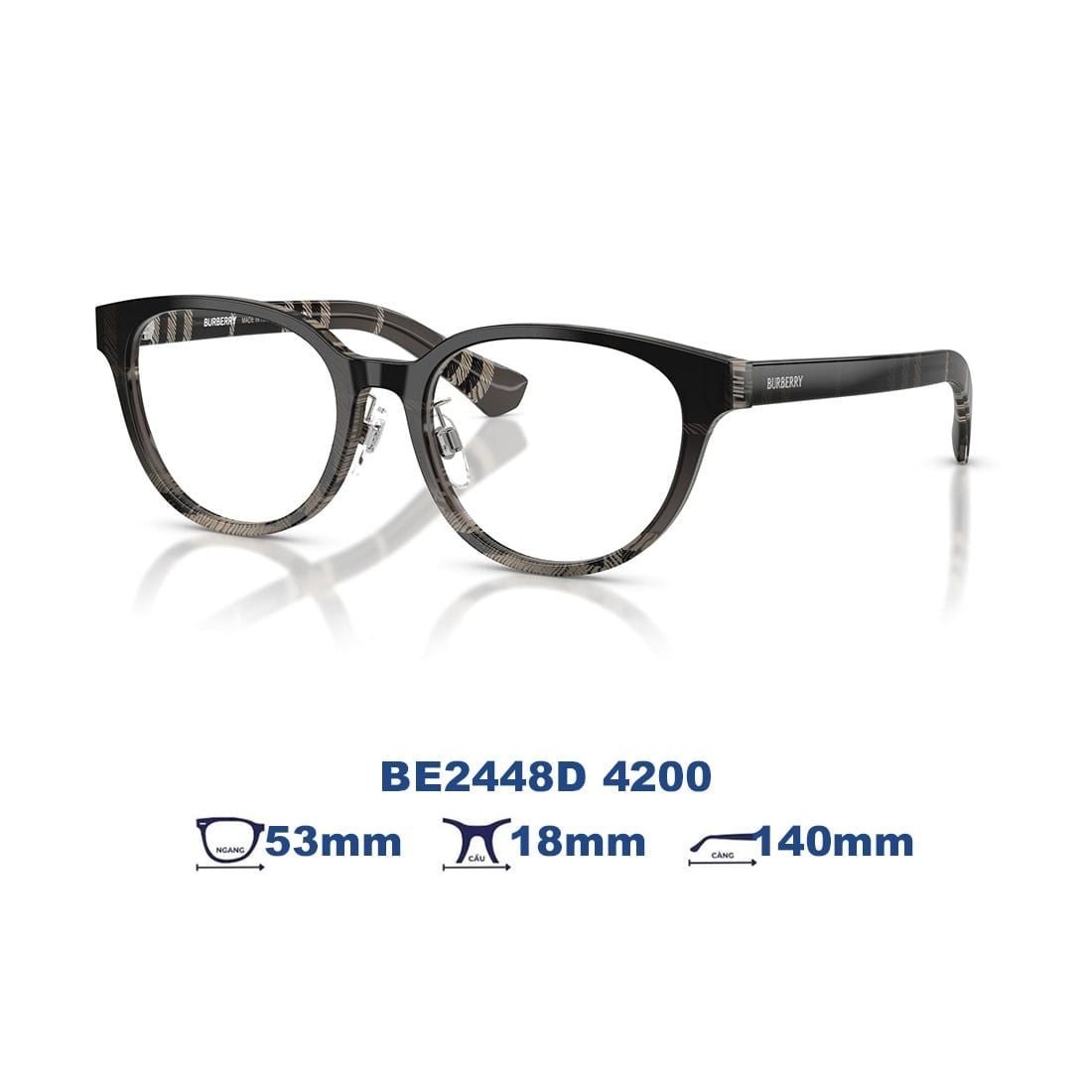 Gọng kính BURBERRY BE2448D 4200