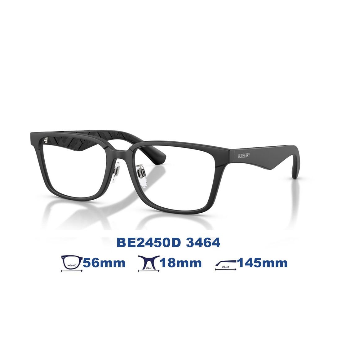  Gọng kính BURBERRY BE2450D 3464 