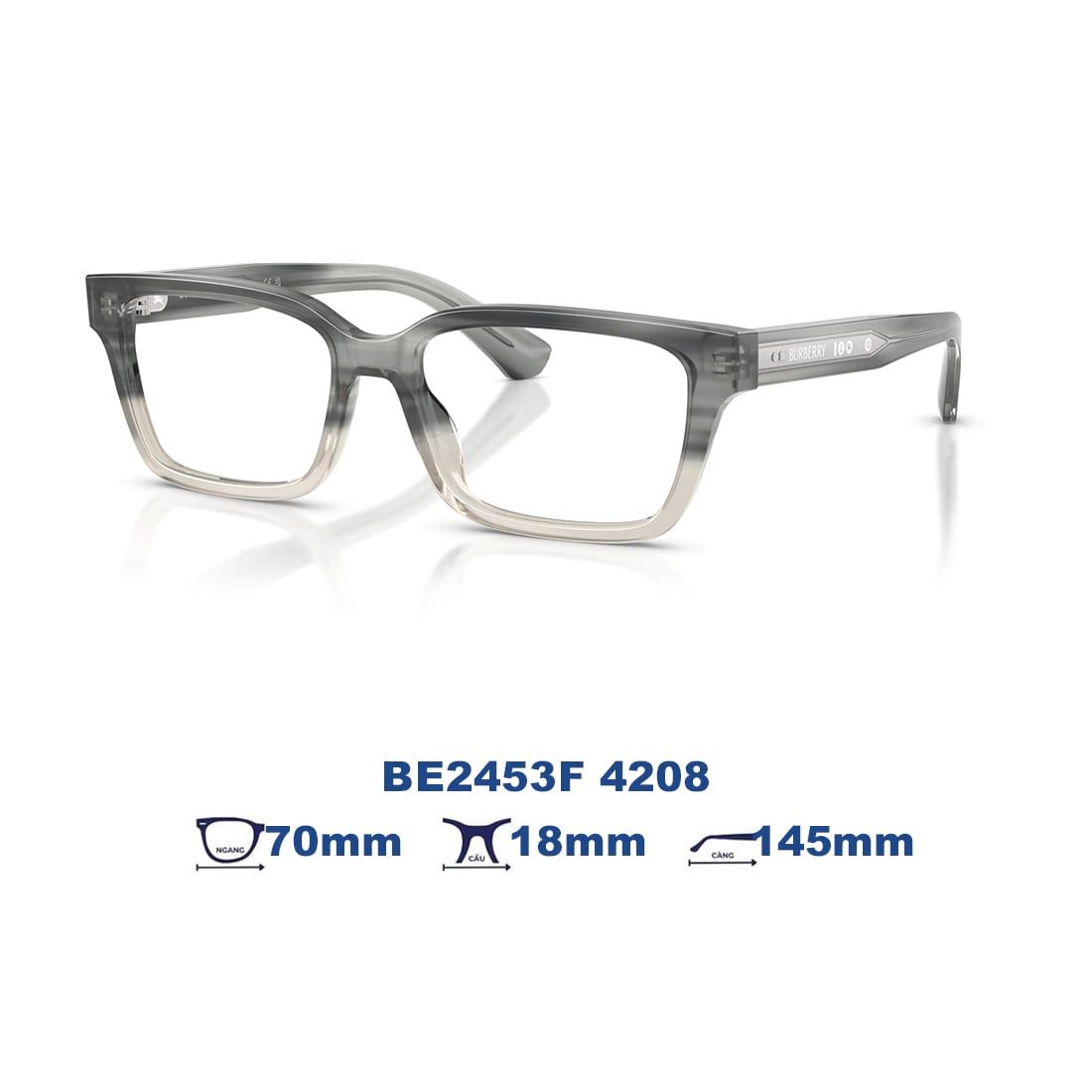 Gọng kính BURBERRY BE2453F 4208