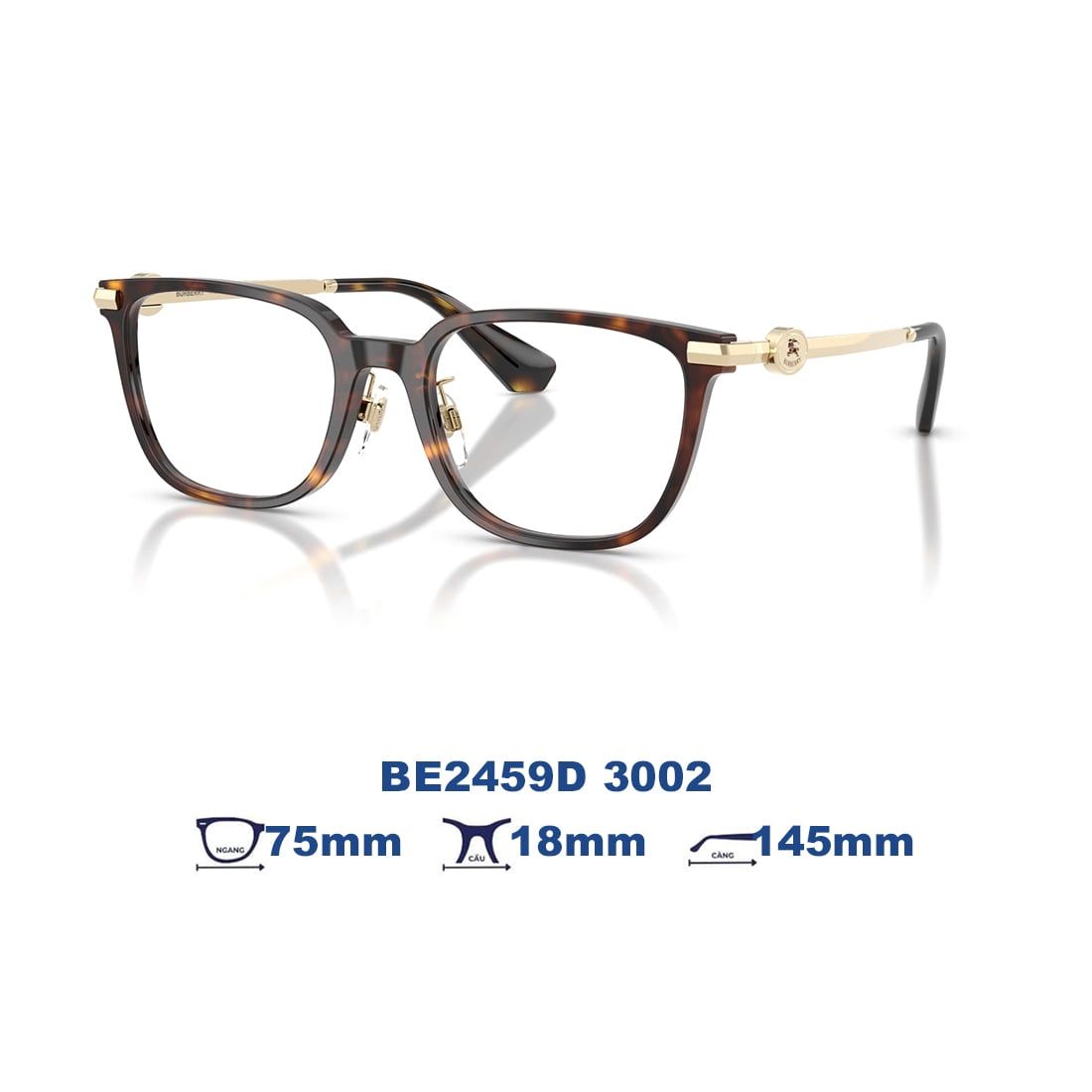 Gọng kính BURBERRY BE2459D 3002