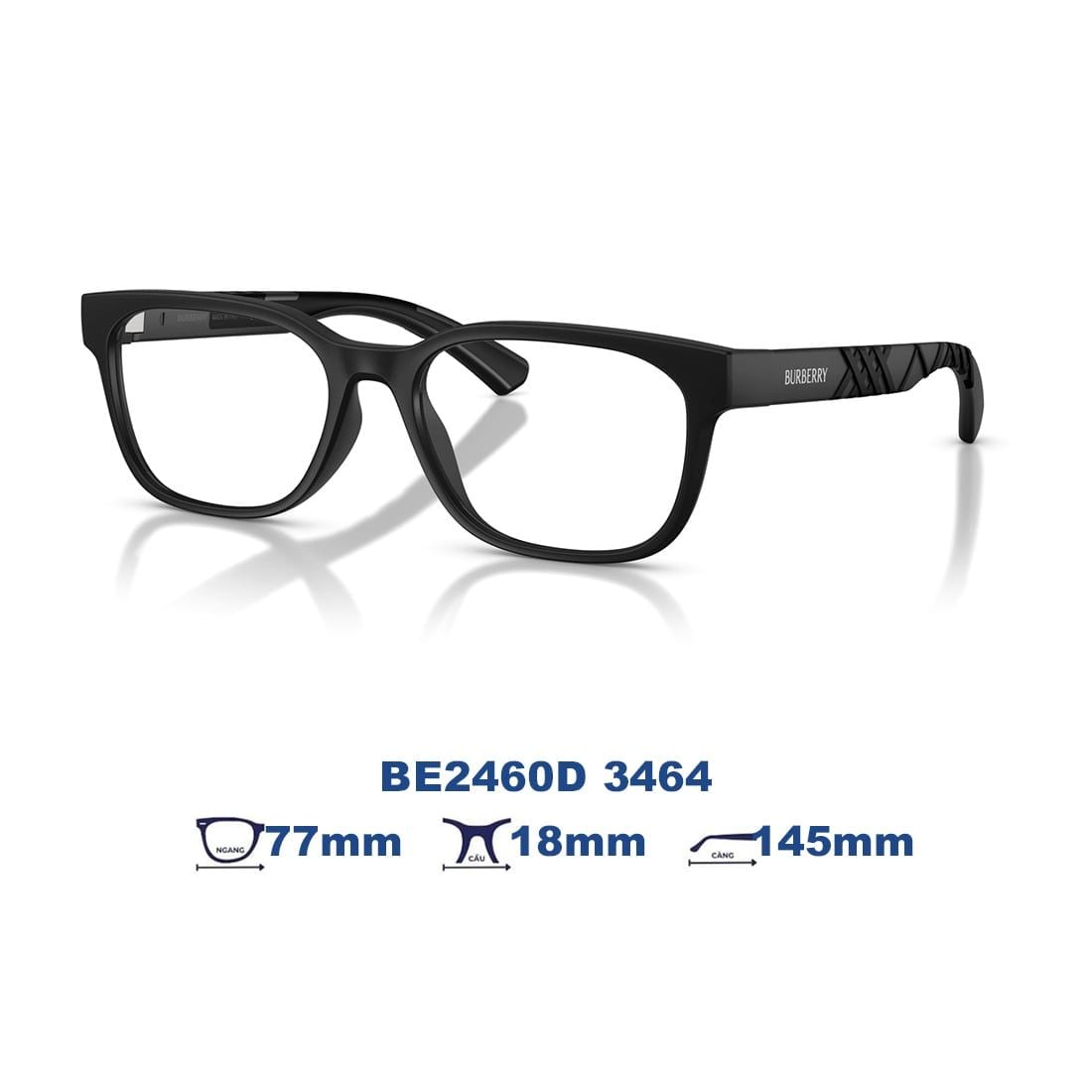 Gọng kính BURBERRY BE2460D 3464