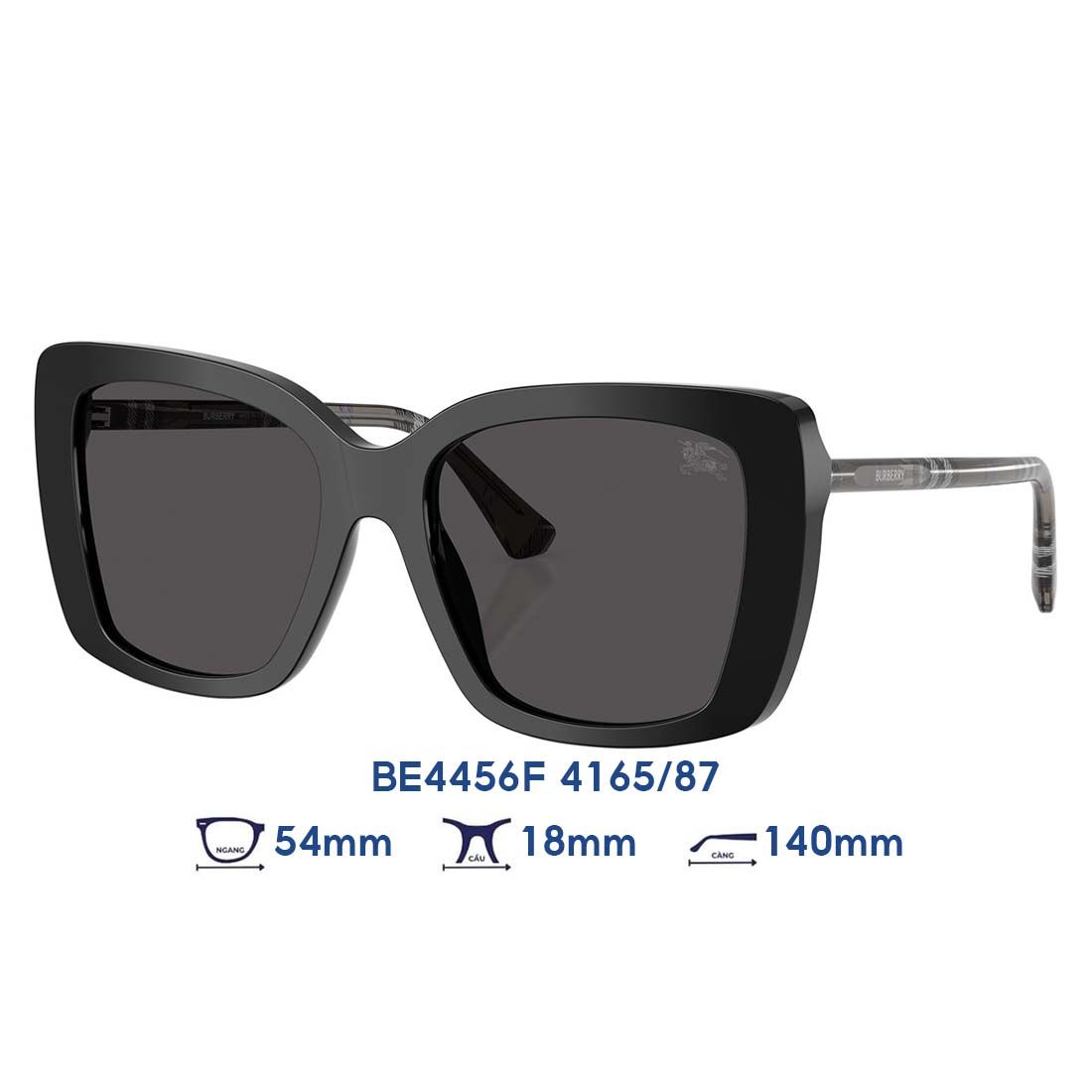  Kính mát Burberry BE4456F 4165/87 