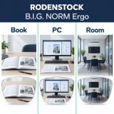 Ba thiết kế cự ly thị giác Book PC Room trên tròng kính văn phòng Rodenstock Ergo