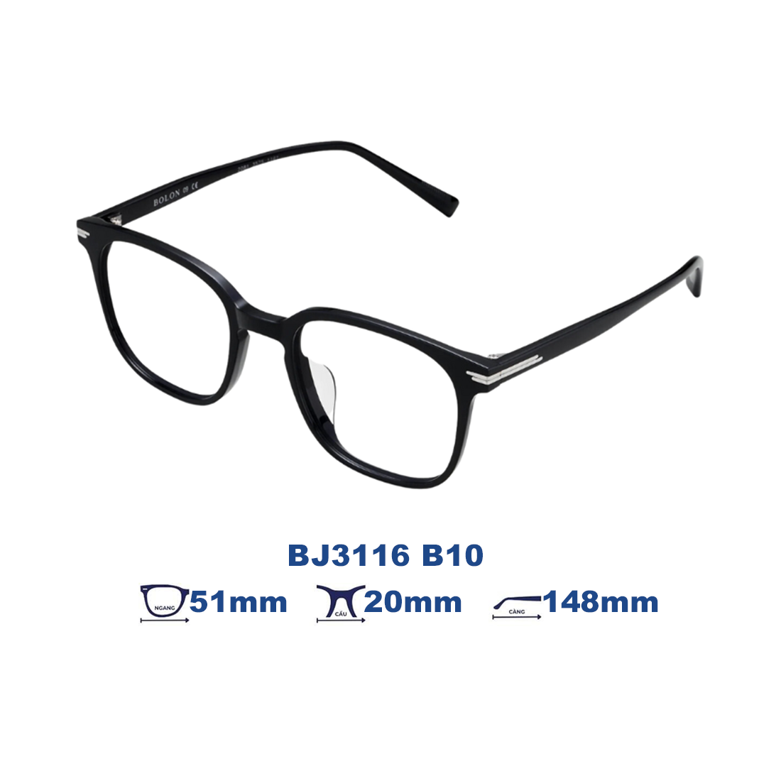 Gọng kính BOLON BJ3116 B10